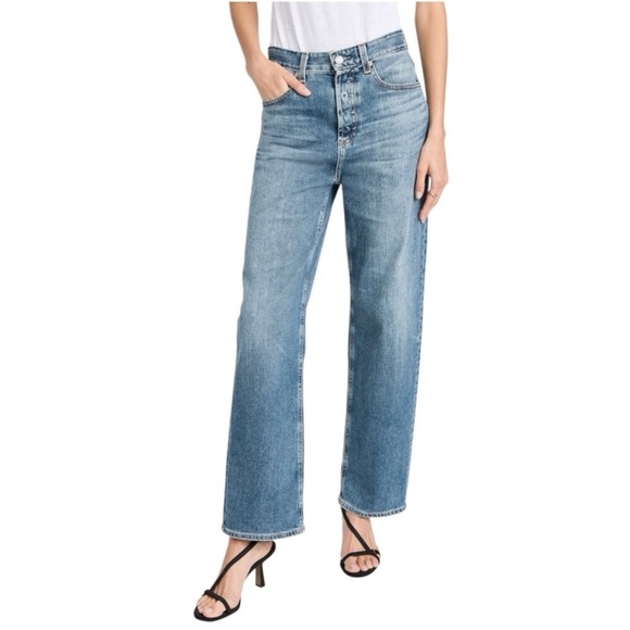 Ag Adriano Goldschmied Denim - AG Knoxx High Rise Baggy Boyfriend Jeans NWT Denim Relaxed